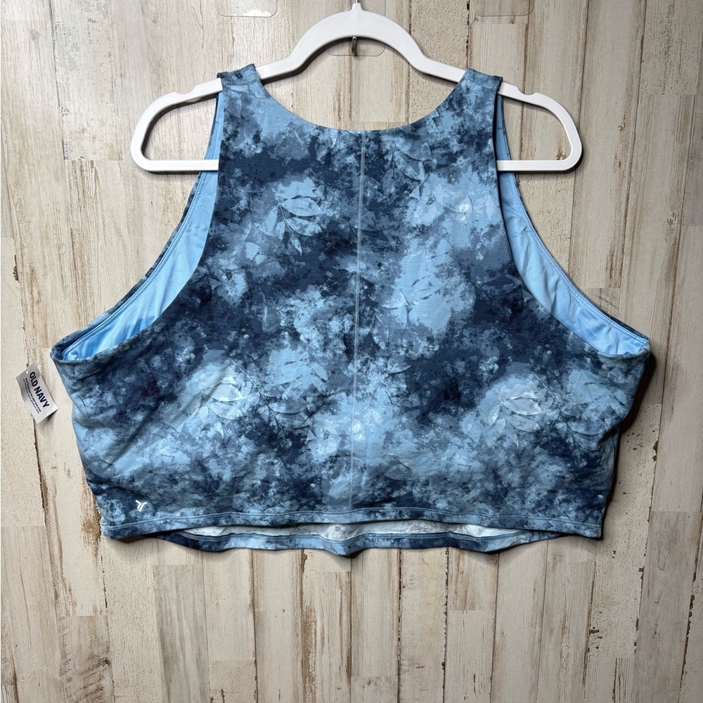 Old Navy Women’s Light Support PowerChill Longline Sports Bra Tank Size 4X NWT - Picture 11 of 16